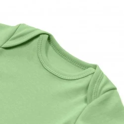 Однотонний боді з коротким рукавом Olive