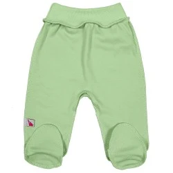 Однотонні зелені повзунки для новонароджених Olive 