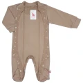Warm Baby Sleepsuit Choco | 100% Cotton Footed Romper with Snaps