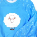 Детская пижама в овечек с аппликацией Cutie Lamb