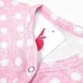 Чоловічок для дівчинки з крильцями в горох Pink