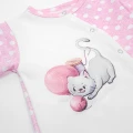 Чоловічок для дівчинки з малюнком кошеня від трьох місяців Pink