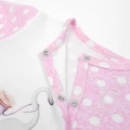 Чоловічок для дівчинки з малюнком кошеня від трьох місяців Pink