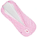 Пелюшка кокон на молнії з кантом Pink