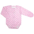 Боді для новонародженої з царапками Pink