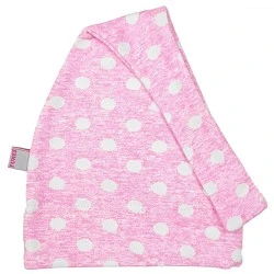 Шапочка з вузликом для дівчинки Pink