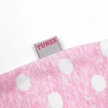 Шапочка в горошок з вушками Pink