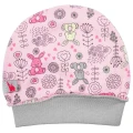 Cuffed Newborn Hat with External Seams – Bunny