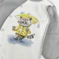 Сліп для новонароджених бавовняний з малюнком Style