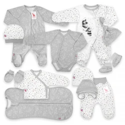 Сумка одежды для новорожденного Gray 12в1