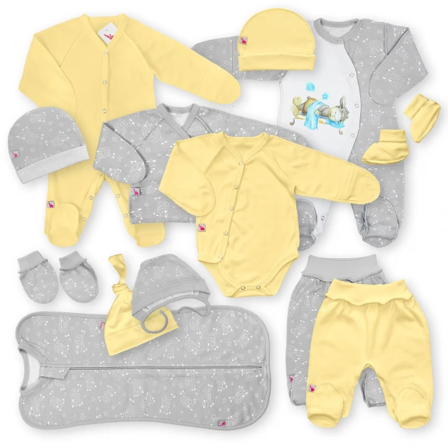 Набор одежды для малышей от рождения 13в1 Sweet dream и Lemon