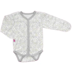 Branch Print Interlock Newborn Bodysuit – Blossom