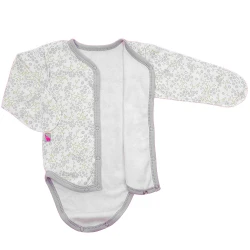 Branch Print Interlock Newborn Bodysuit – Blossom