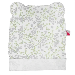 Cotton Newborn Hat with Ears – Blossom